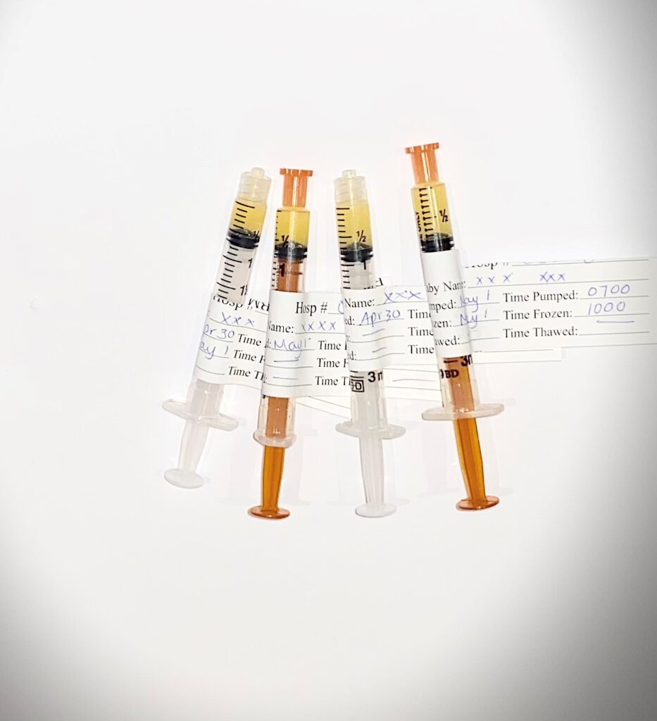 Collecting Breastmilk Before Birth Health Information